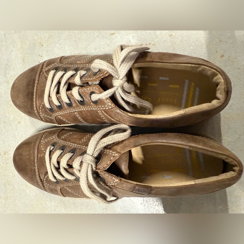 JOSEF SEIBEL -Leather sneakers made in Germany